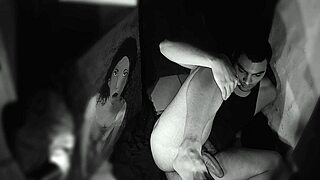 Jerking huge cock feet up to cumshot POV! 🍆💦👣