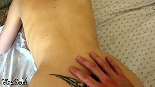 fucking ex-gf tight ass then creampie her young pussy 💦