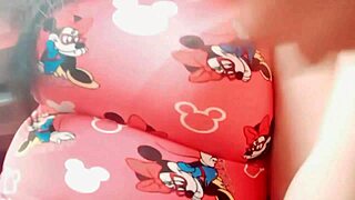 young horny stepmom sucks stepson's cock on public bus 👅