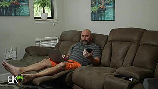 ghostface pounds curvy milf's shaved pussy in halloween lingerie