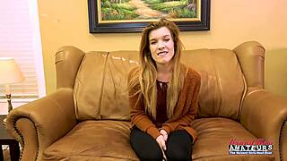 i can't resist this fiery redhead teen's sloppy rimjob and passionate ass licking pov