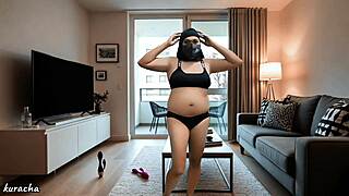 HIJAB PRETTY PREGNANT DOCTOR BORED IN SEXY ROOM!