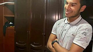 Spying on cousin shower leads to hardcore pussy and tits pounding