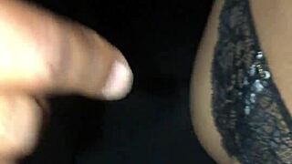 Went to swing house distributed pussy glory hole sucked huge cock cuck husband jerked