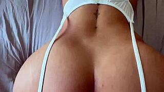 god my perfect ass shakes in doggy as college goth takes huge cock deep