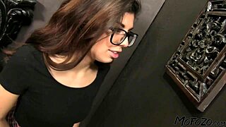 young amateur slurps mofozo's monster cock deep