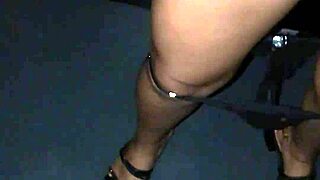 Went to swing house distributed pussy glory hole sucked huge cock cuck husband jerked