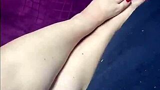 😍 hot milf showing off her thick legs and curvy body, teasing you hard! 🔥