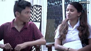 desi teacher dominates schoolgirl in hardcore anal threesome—wanna watch?