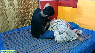 hot indian housewife cheats on hubby with intense pussy pounding