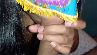 my ex-wife jerks my monster cock so good then deepthroats it swallowing every drop in hot compilation