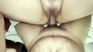 curvy hairy pussy latina bent over for hot creampie load