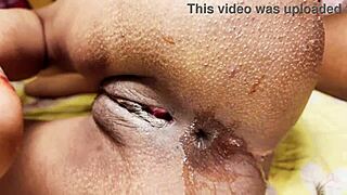 Petite Babe Uttaran20's Huge Pussy Lips In Ffm Threesome Face Fuck