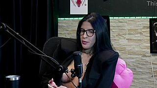 Check Leticia Braga's Wild Swinger Cast Compilations in Sheer Red!