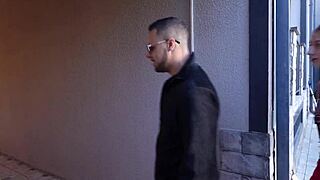 Street Fuck with Cute Juicy Tits Basketball Girl Next Door - Public Creampie Action