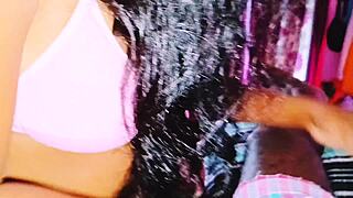 Best blowjob ever 😍 indian cowgirl riding with dirty telugu talk 🔥