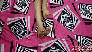 Indian Stepsister Slut Rides Massive Black Cock Outdoors