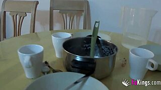 montse sneaks asian cock taste while clueless husband walks in cuckold shock