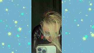 Wife Catches You Begging as Her Crossdressed Maid in Glasses