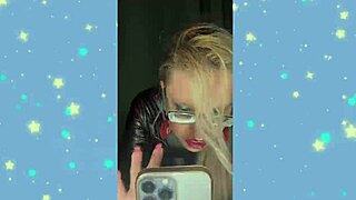 Wife Catches You Begging as Her Crossdressed Maid in Glasses