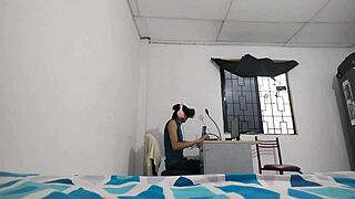 busty stepsis dances all lusty in vr gear for stepbro uhhh