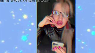 Wife Catches You Begging as Her Crossdressed Maid in Glasses