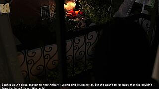 Wife and Stepmother in Hidden Blonde Riding Scenes