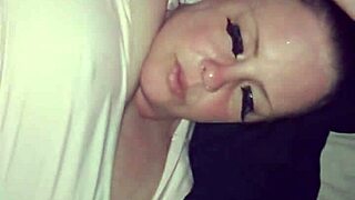 i'm lovin this chubby thot resaboo gettin her wet shaved pussy gaped and creampied bad