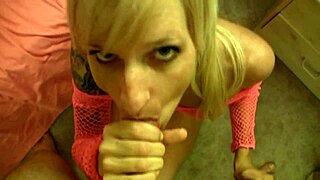 Randi Tango Deepthroats Cock Swallows Cum in Pro Casting Interview POV