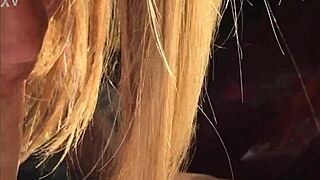 Ever watched a horny housewife suck cock deep outdoors like this?