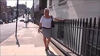 Mature Wife Flashes Outdoor Voyeur Masturbation Adventures