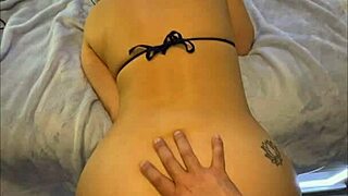 Thick Asian ass shakes wildly before massive cumshot blast