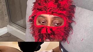 Ebony wet pussy eaten no moans till squirting orgasm