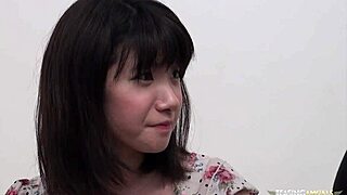 that asian cutie loses it cumming wild from boyfriend's deep creampie