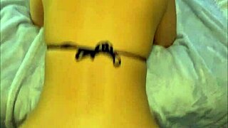 Thick Asian ass shakes wildly before massive cumshot blast