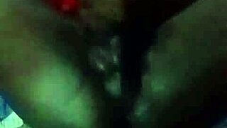 Horny shemale SexyJayla254 strokes monster cock solo till explosive cum