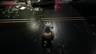 hey babe my futanari girlfriend just fucked my ass on the street