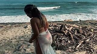 lost beach chica gets fucked hard by tourist guide omg real