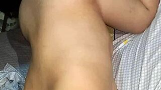 homemade latina couple goes bareback with monster cock close up pounding viral tiktok style