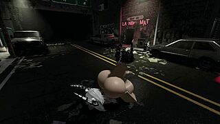 hey babe my futanari girlfriend just fucked my ass on the street