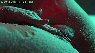 Snow Falling Gently on My Bare Tits and Pussy