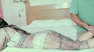 Desi malkin bends creampie after scolding doggystyle