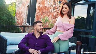 business partner fuck turns cheating wife into cum begging slut