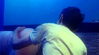 I Suck My Girl's Pussy Deep in Motel Room Stockings Ass Lick