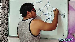 Student Nerd Learns Teacher's Bedroom Trigonometry Secrets