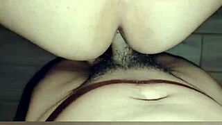 Lover sneaks in for a steamy surprise ending in raw pounding