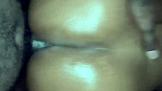 EBONY BACKSHOTS doggystyle creampie every time with juicy amateur ass!