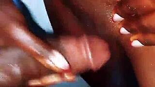 Natural milf sexyrita showers with bbc boss uncensored tight pussy fuck