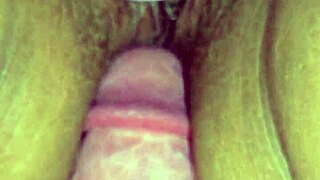 Housewife ends masturbation with doggystyle creampie in tight wet ass