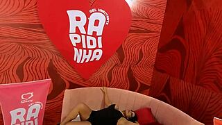 Blonde Brazilian Milf Bounces on Giant Cock at Intimi Expo Event